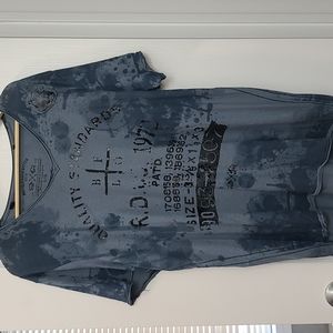 3/$40 Men's Large BUFFALO David Bitton graphic tshirt